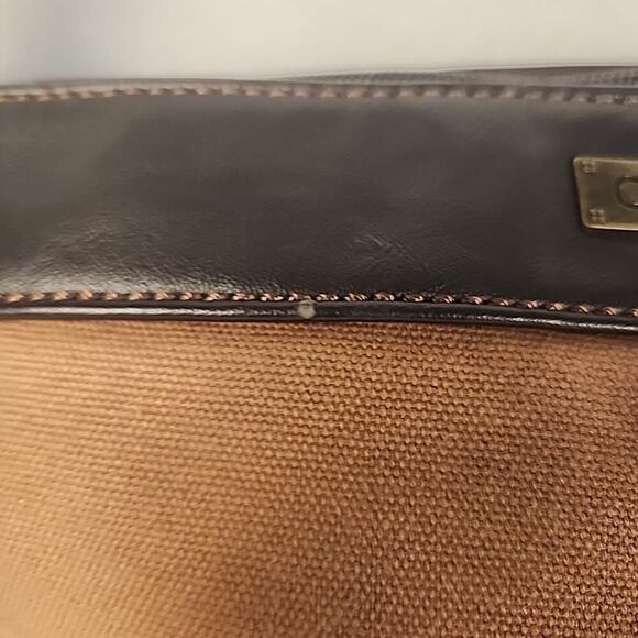 CHALA Crossbody Purse Hobo Handbag Funky Boho Momcore Canvas Fox Charm - Picture 6 of 16